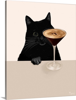 Espresso Martini Cat
