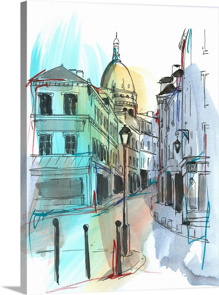 European Street Sketch I