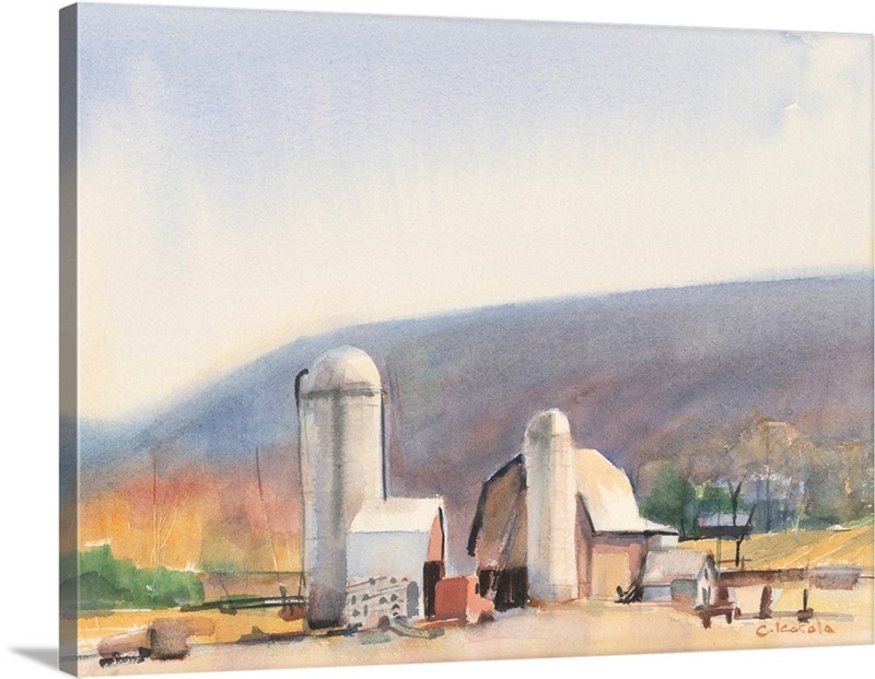 Farm In Ithaca NY Great Big Canvas