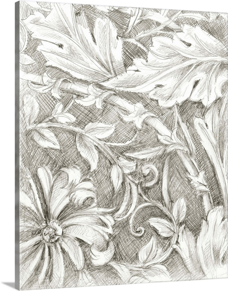 Floral Pattern Sketch IV