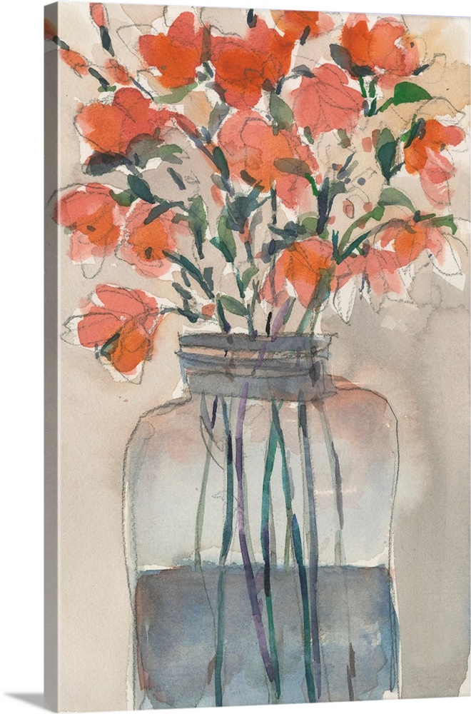 Flowers In A Jar I