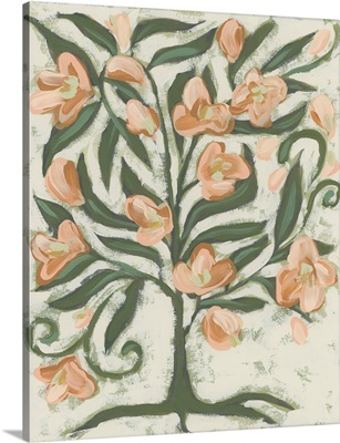 Folk Peach Blossoms II