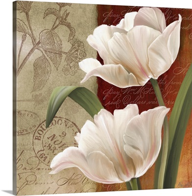 French Tulip Collage I