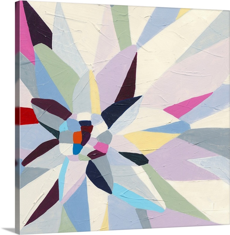 Geometric Dahlia I | Great Big Canvas