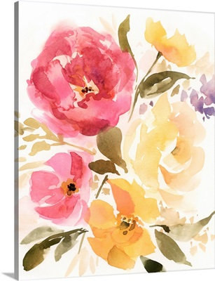 Golden Blush Blossoms II