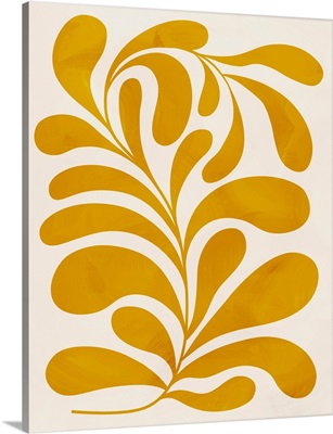Goldenrod II printed as a Stretched Canvas Print