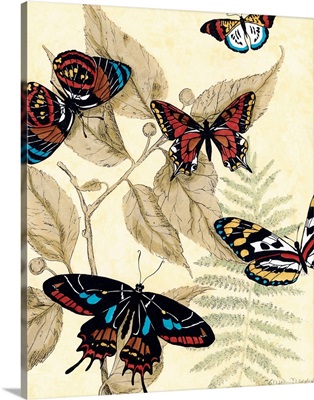 Graphic Butterflies in Nature II