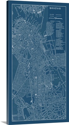 Graphic Map of Boston