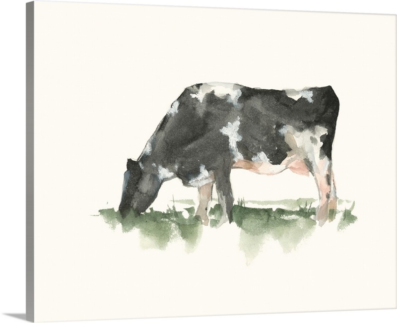 Grazing Farm Animal II Wall Art, Canvas Prints, Framed Prints, Wall