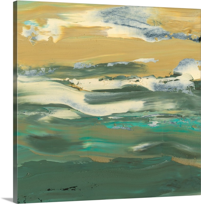 Green Water's Edge II Wall Art, Canvas Prints, Framed Prints, Wall