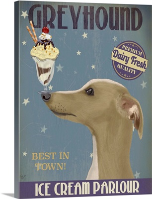 Greyhound, Tan, Ice Cream
