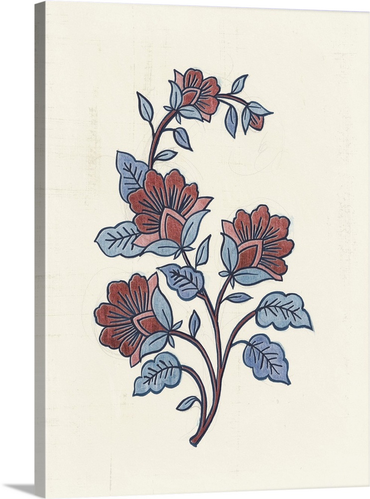 Hand Drawn Blooms II