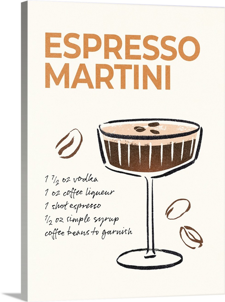 Hand Drawn Cocktails VII