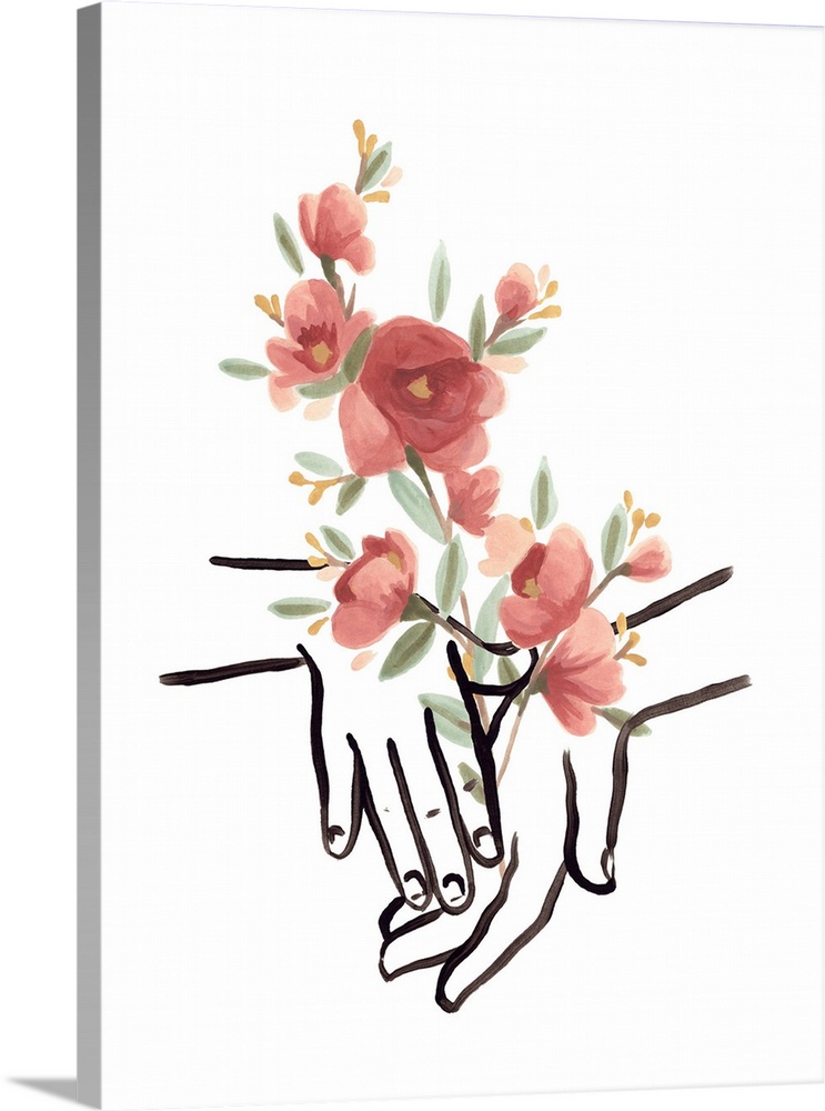 Hands And Flowers III