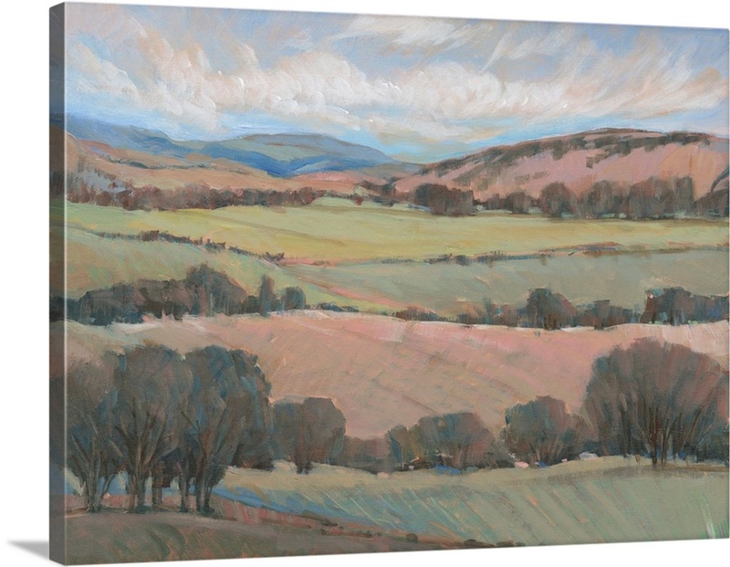 Hilly Countryside I | Great Big Canvas