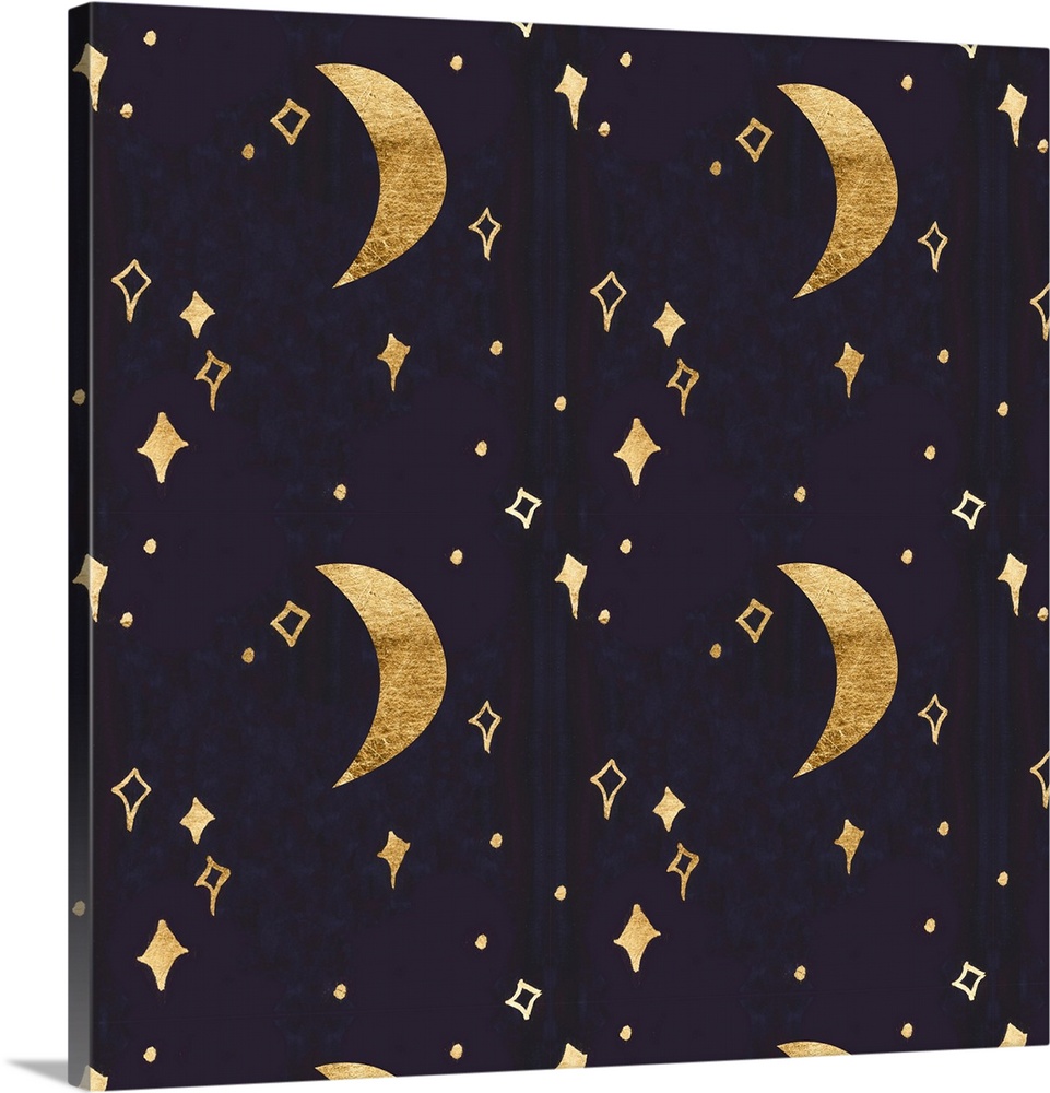 Holiday Night moon pattern