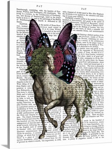 Horse with Butterfly Wings image thumbnail