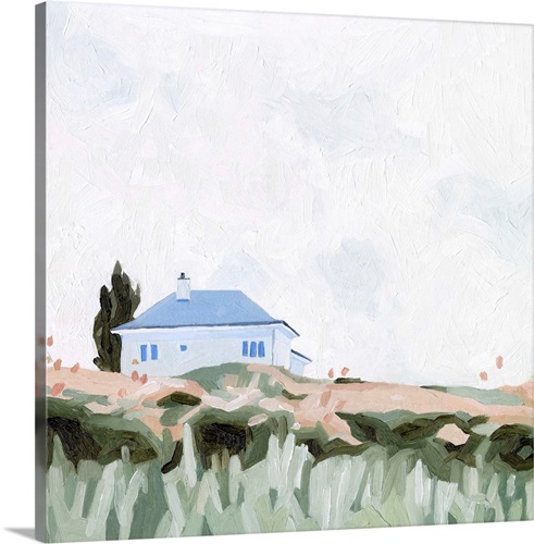 House on a Hill II | Great Big Canvas