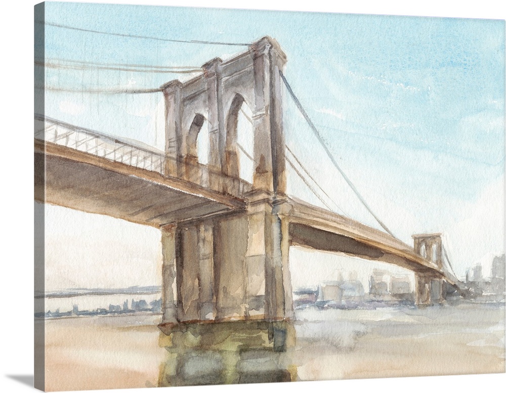Iconic Watercolor Bridge II