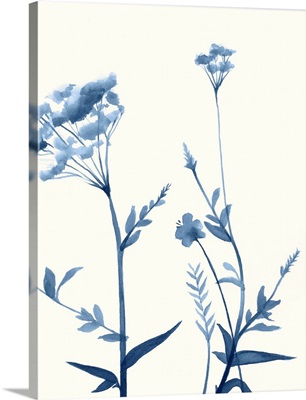 Indigo Wildflowers I