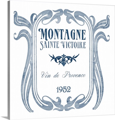Indigo Wine Labels V