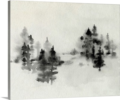 Inked Pine Forest I