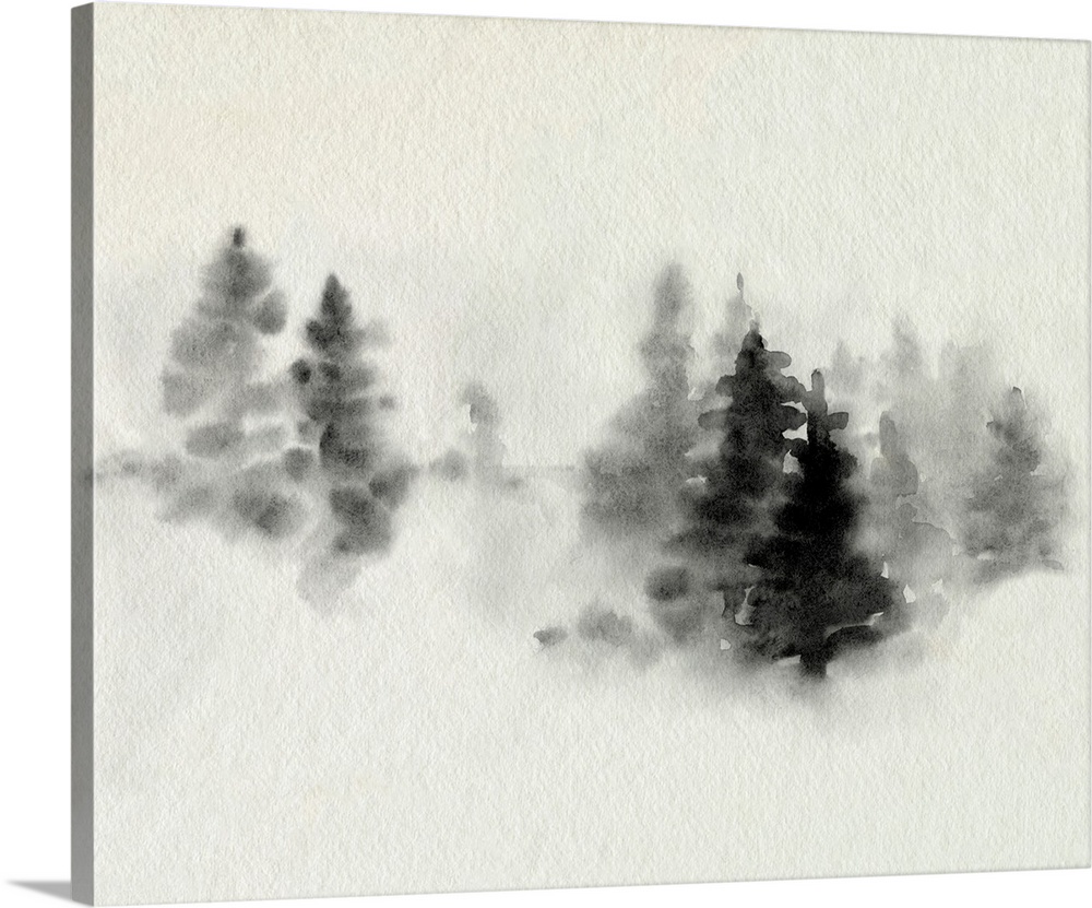 Inked Pine Forest II