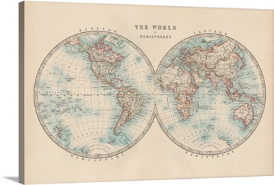 Johnston's World in Hemispheres