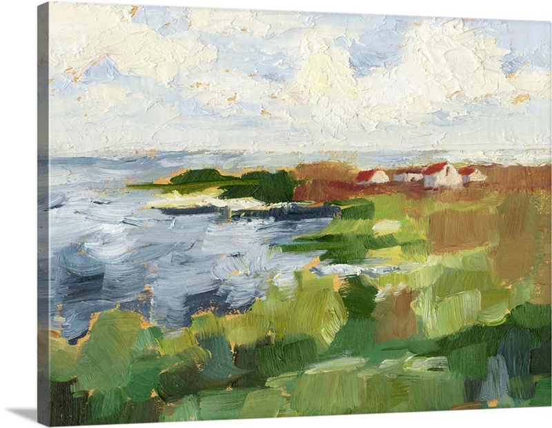 Lakeside Cottages II | Great Big Canvas