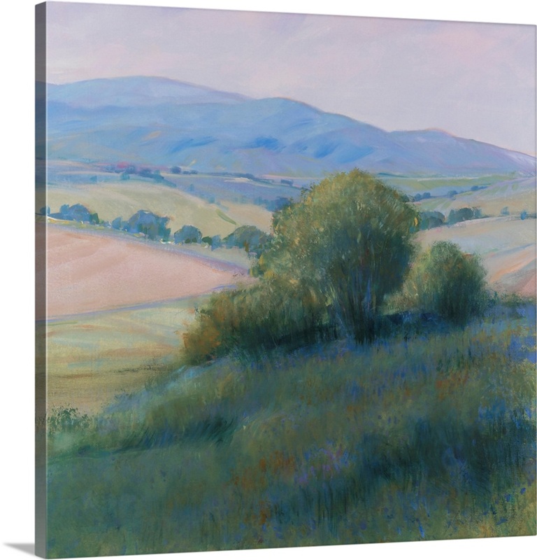 Lavender Hillside II | Great Big Canvas