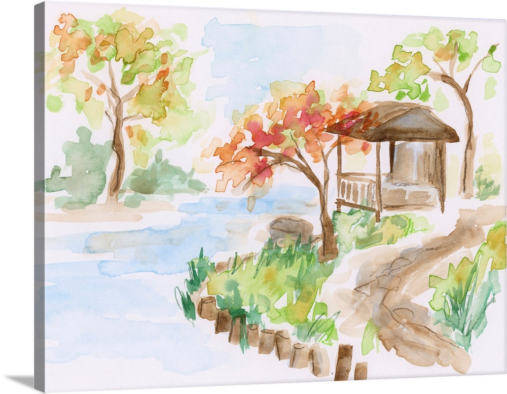 Maymont Garden Sketches IV