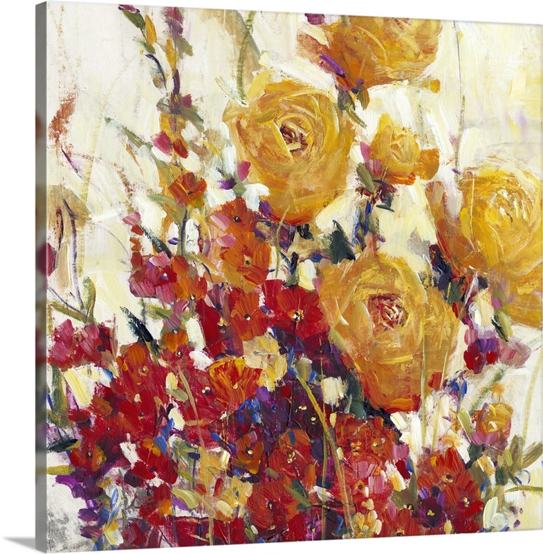 Mixed Bouquet II Wall Art, Canvas Prints, Framed Prints, Wall Peels ...