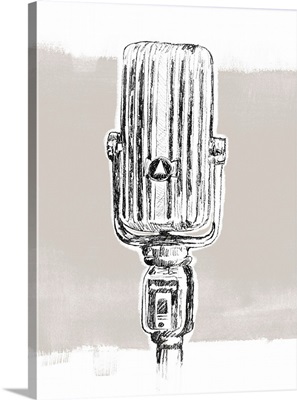 Monochrome Microphone IV