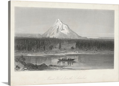 Mount Hood From The Columbia