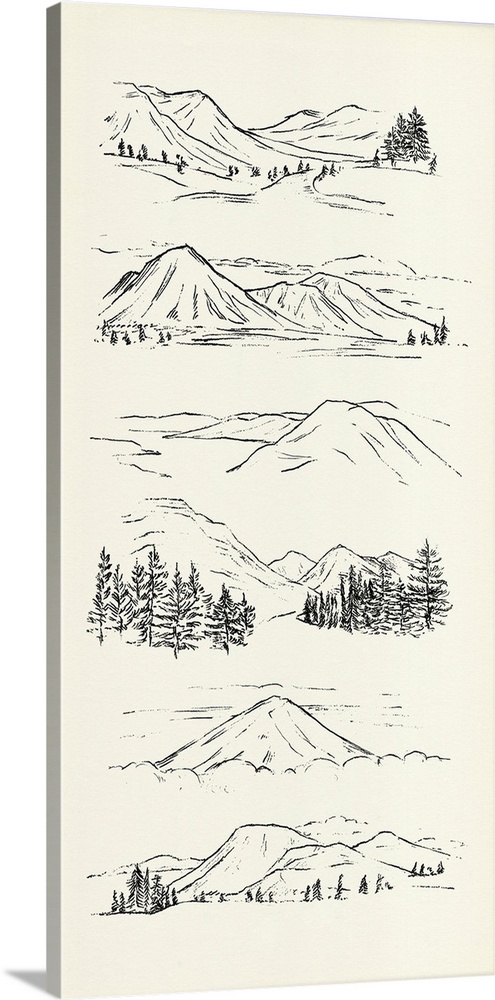 Mountain Ink I