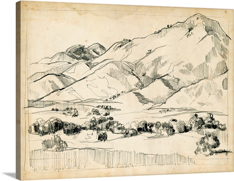 Mountain Sketch – Collection Prints