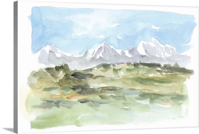 Mountain Watercolor I