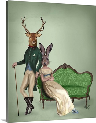 Mr Deer and Mrs Rabbit
