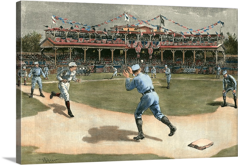 National League Game 1886