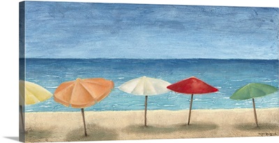 Ocean Umbrellas I