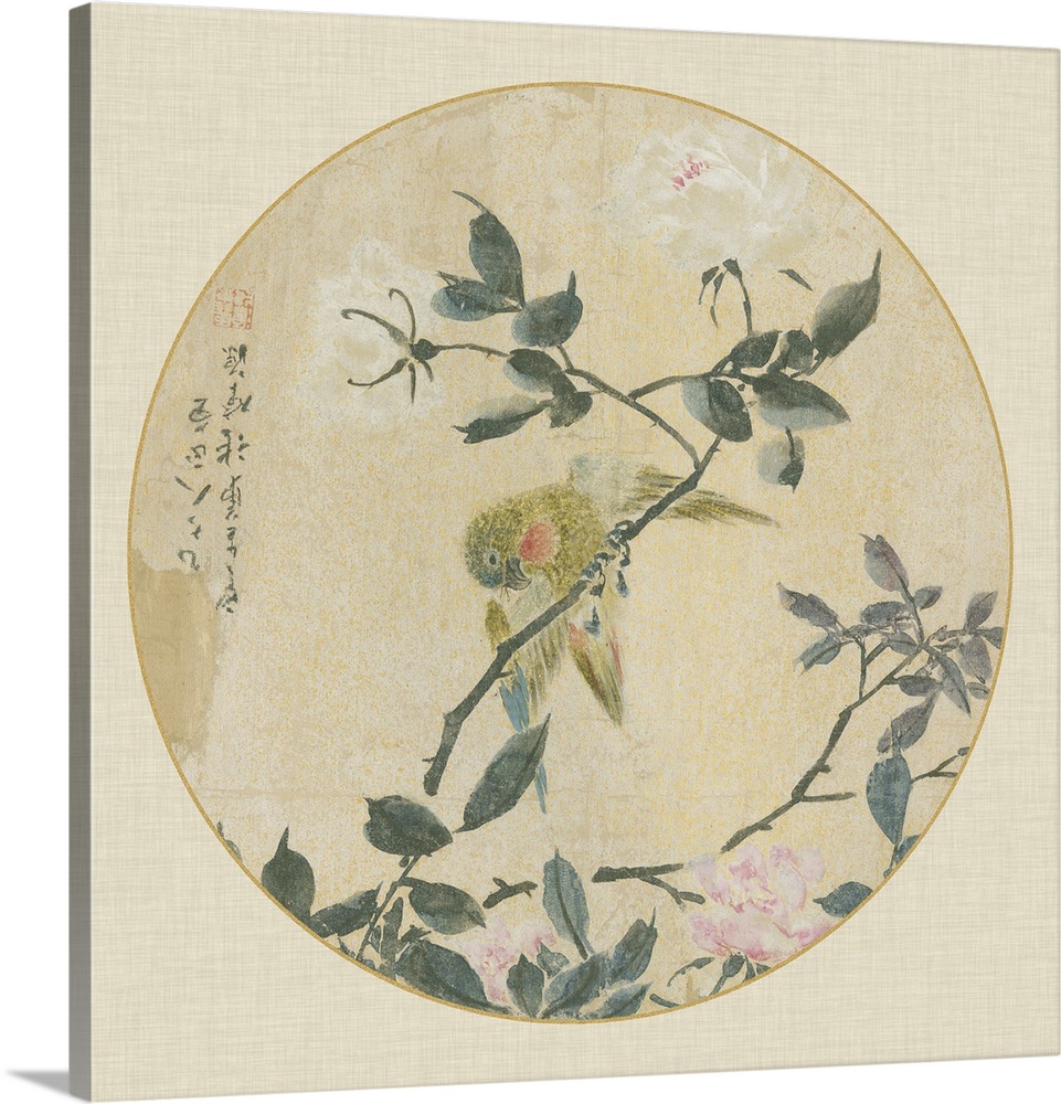 Oriental Bird Silk I