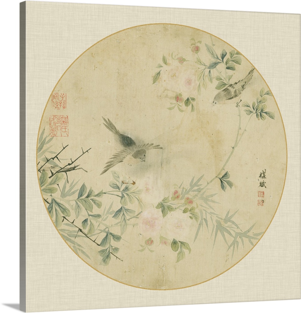 Oriental Bird Silk II