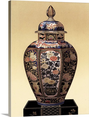 Oriental Blue Vase II