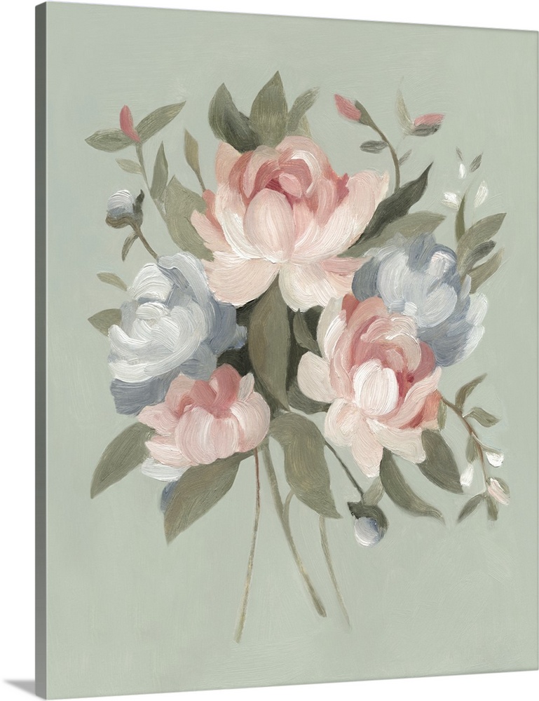 Pastel Bouquet I Wall Art, Canvas Prints, Framed Prints, Wall Peels ...