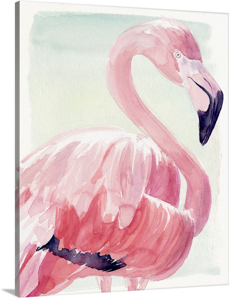 Pastel Flamingo II