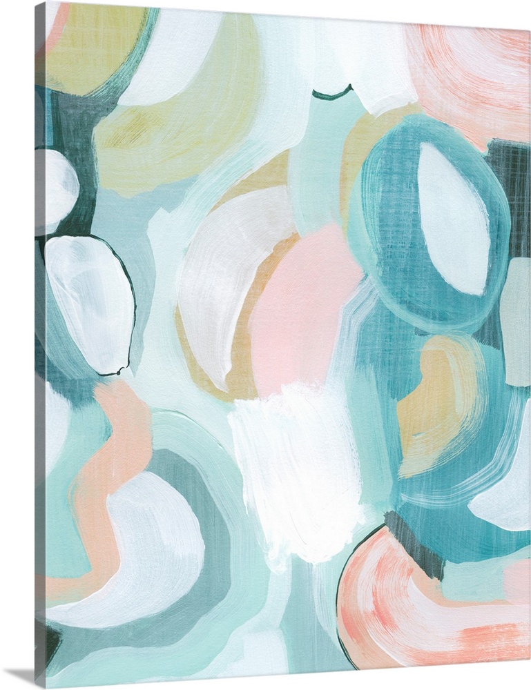 Pastel Garden Abstraction II