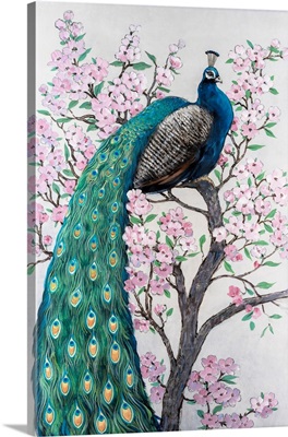 Peacock And Blossom II
