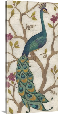 Peacock Fresco I