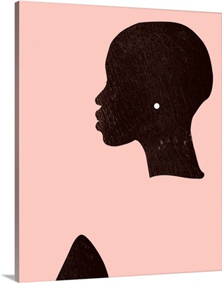 Pink Silhouette I