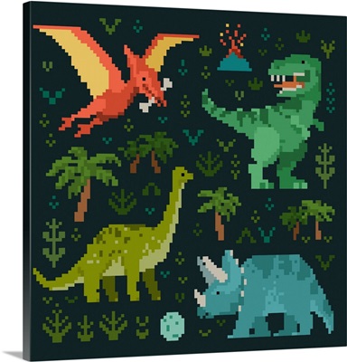 Pixel Dinos V